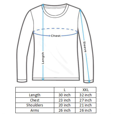 Chocolate-color-shirt-Measurements-400x400