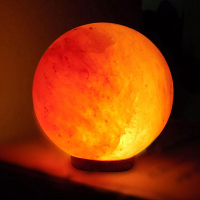 Globe Salt Lamp